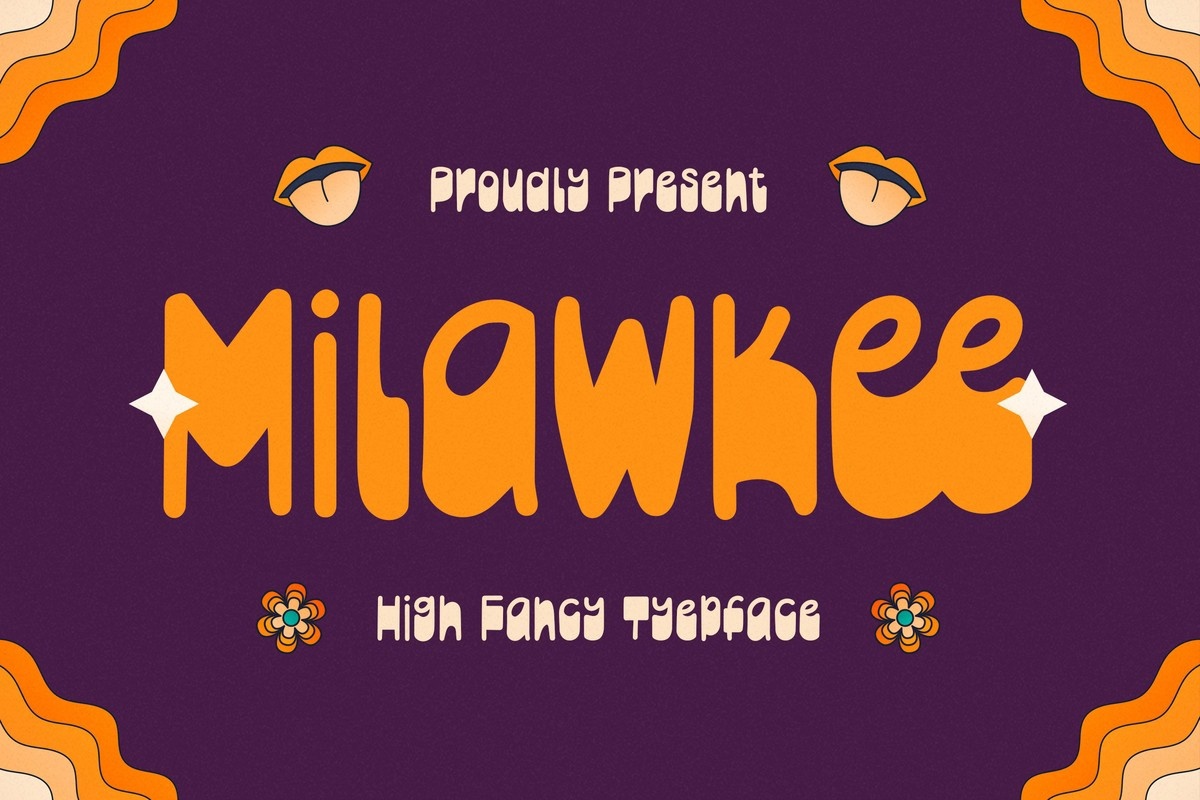 Milawkee Regular Font preview