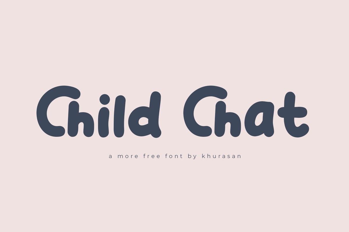 Child Chat Regular Font preview