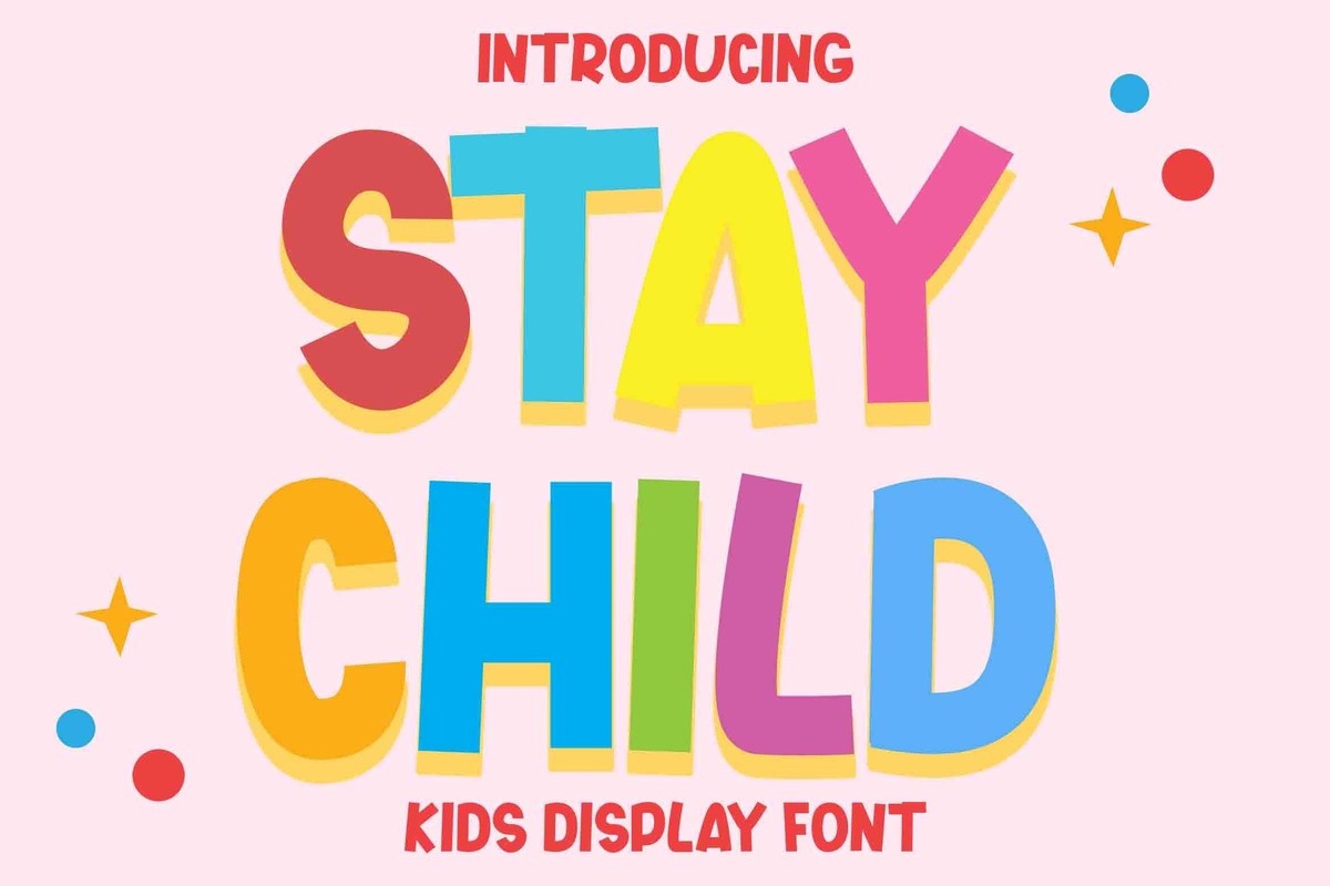 Stay Child Regular Font preview
