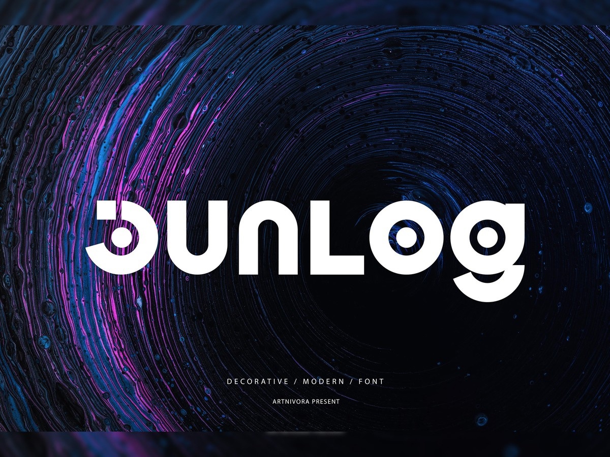 Junlog Regular Font preview