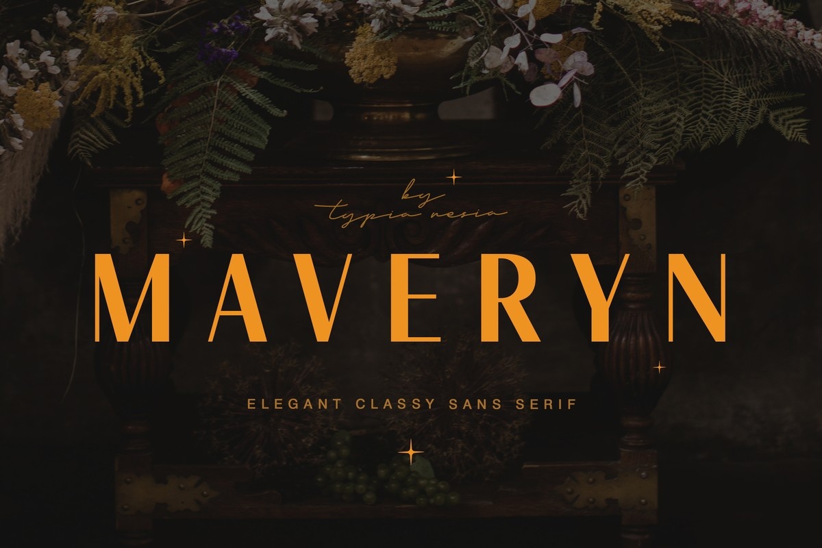 Maveryn Regular Font preview