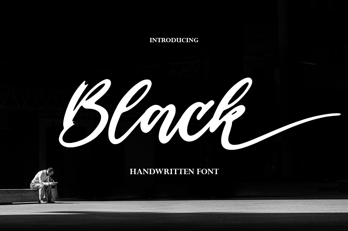 Black Font preview