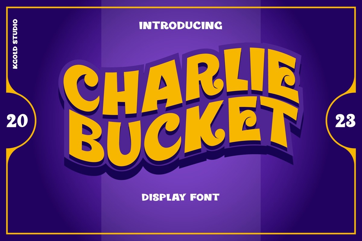 Charlie Bucket Font preview