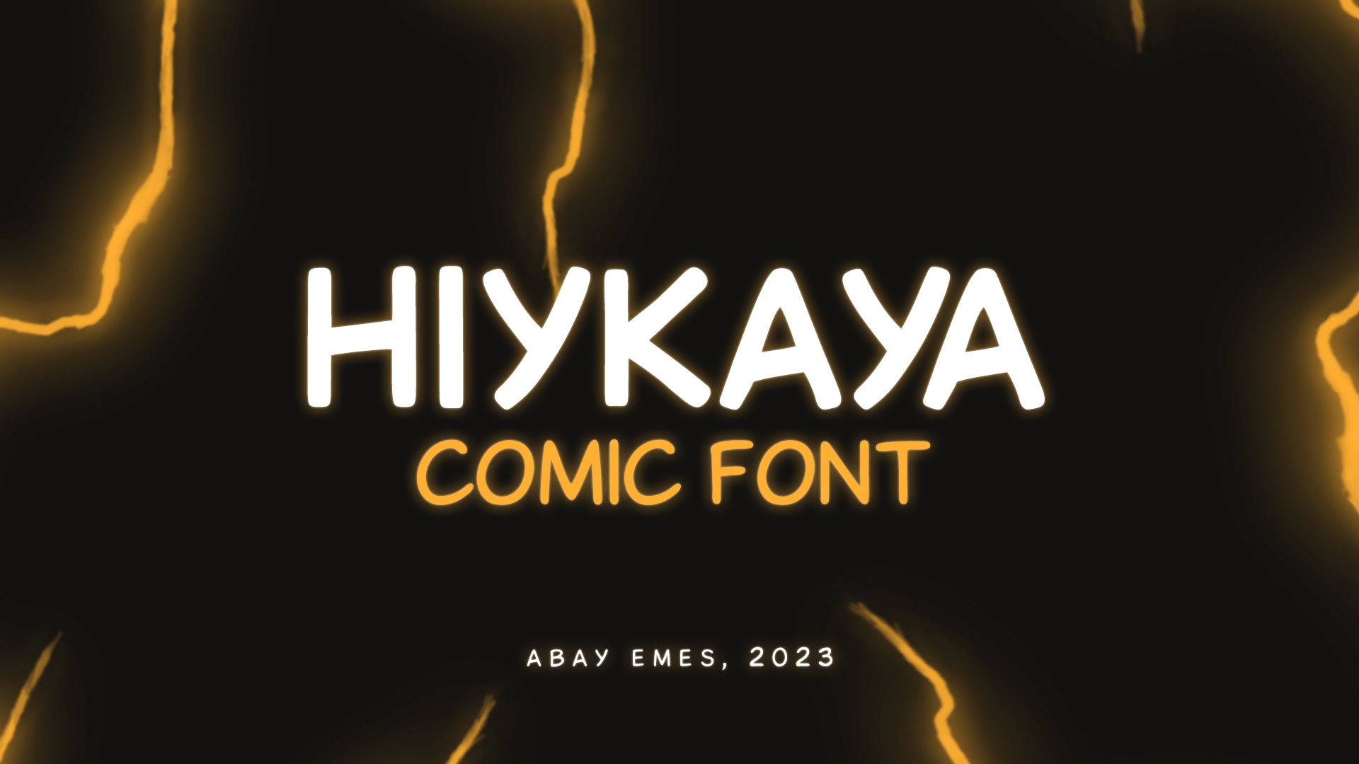 Hiykaya Font preview