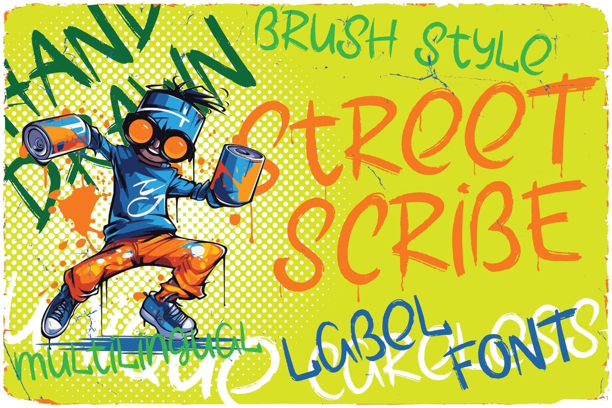 Street Scribe Font preview