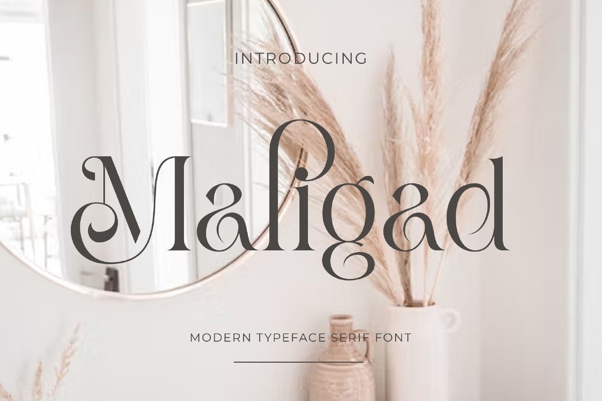 Maligad Regular Font preview