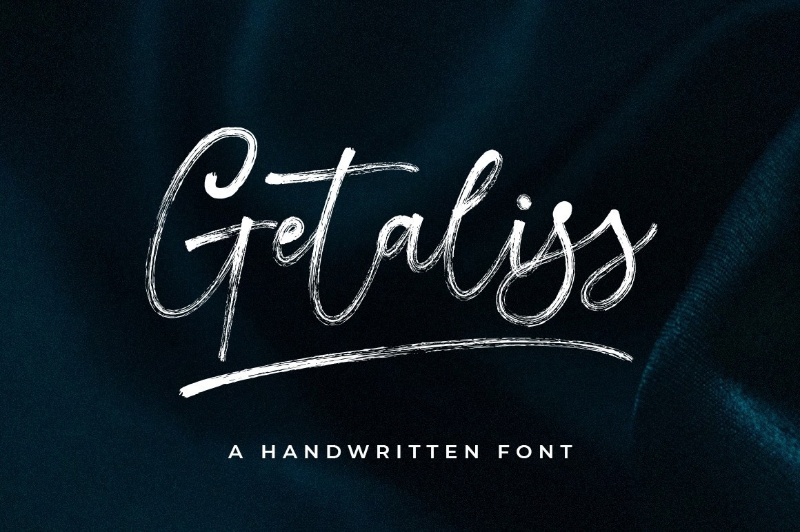 Getaliss Swash Font preview