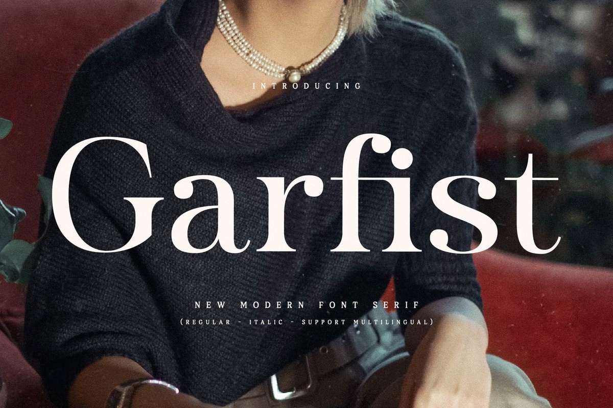 Garfist Font preview
