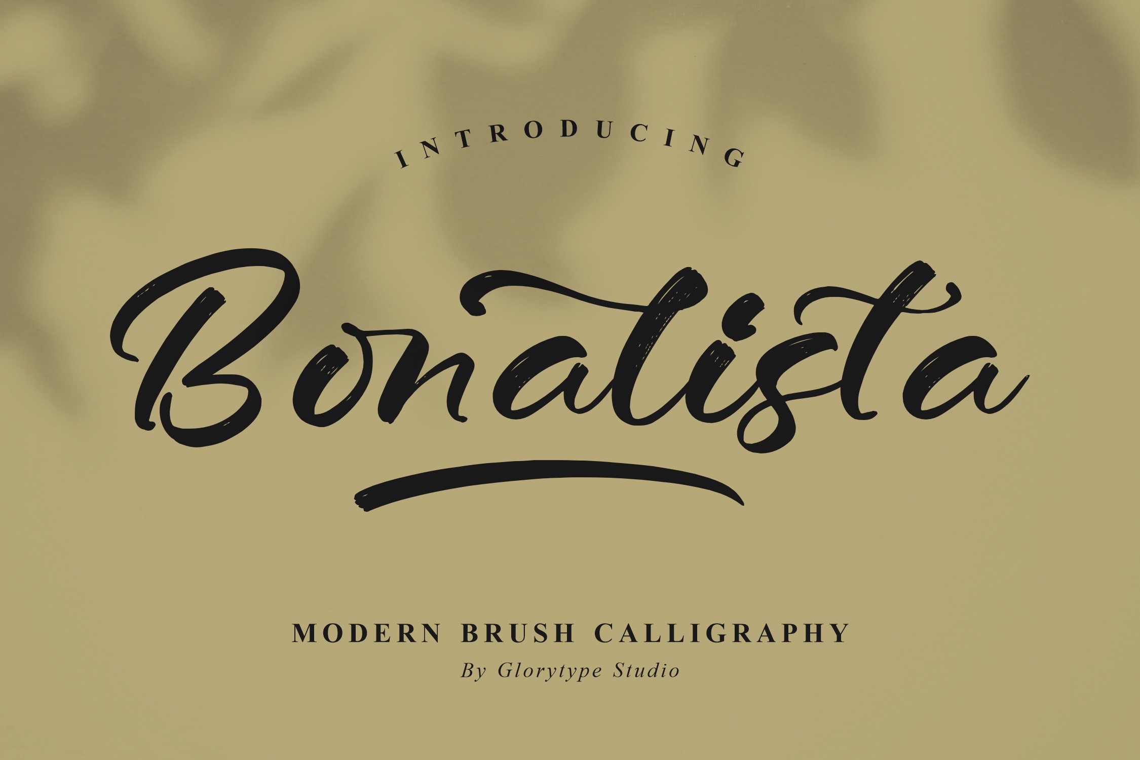 Bonalista Font preview