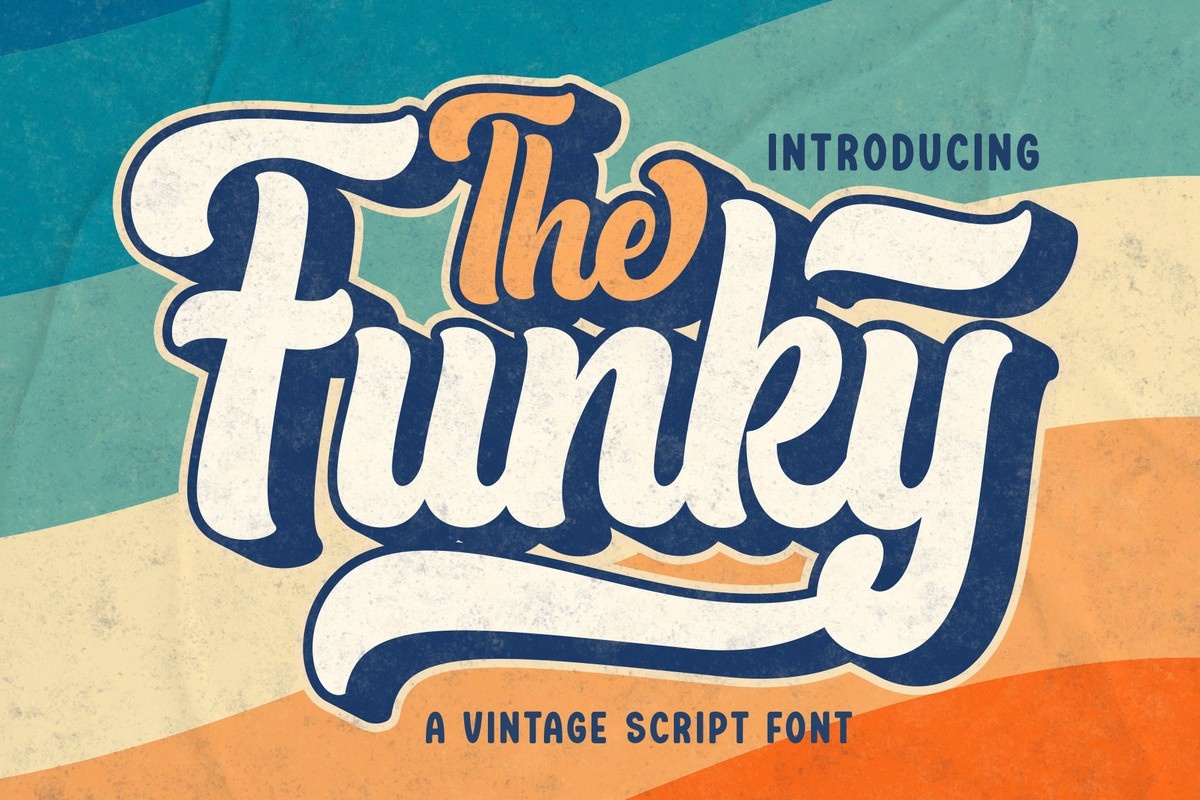 The Funky Regular Font preview