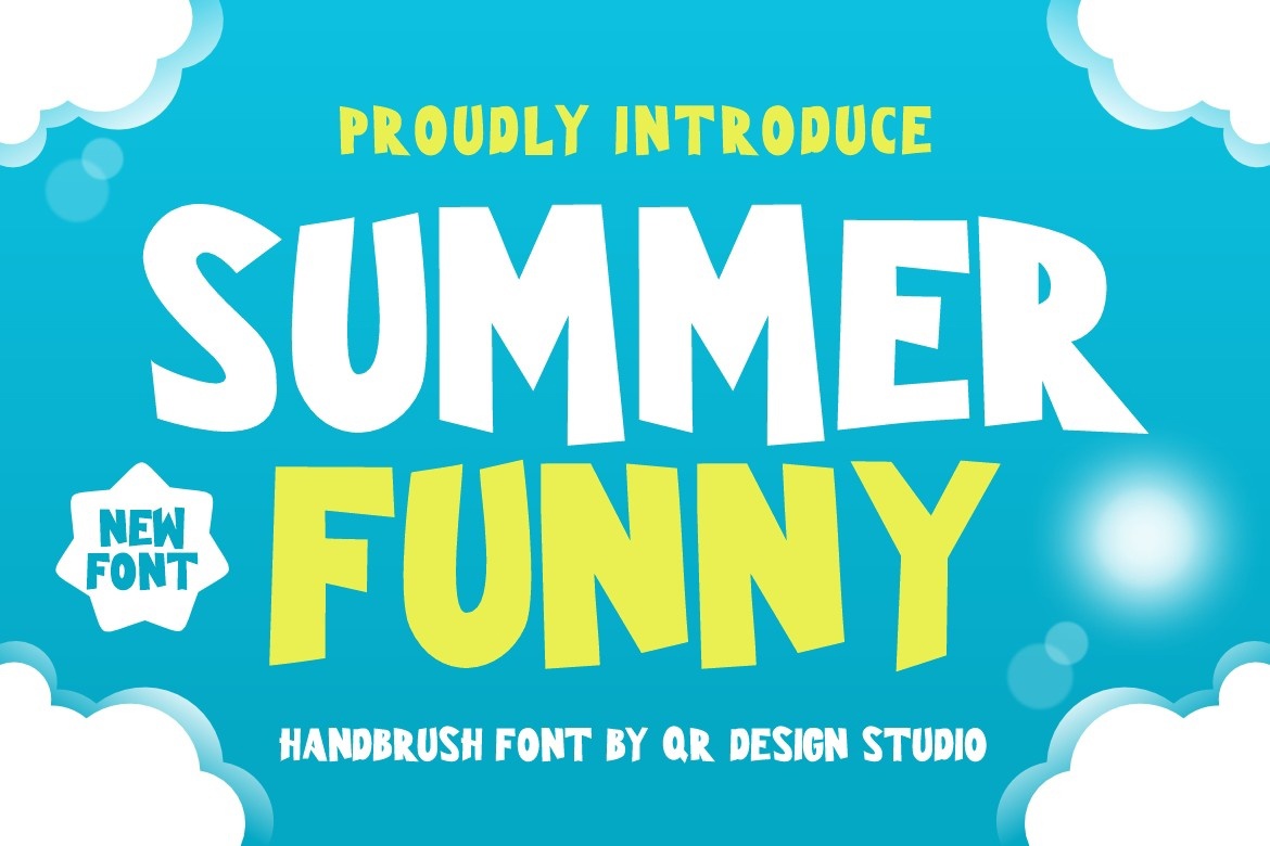 Summer Funny Font preview