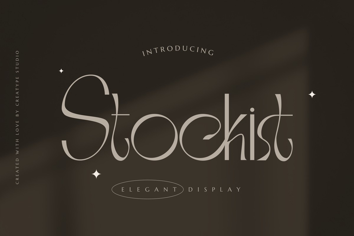 Stockist Font preview