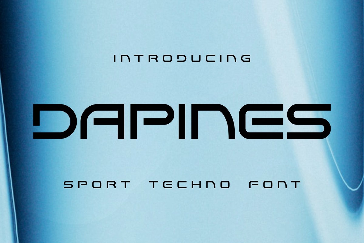 Dapines Font preview
