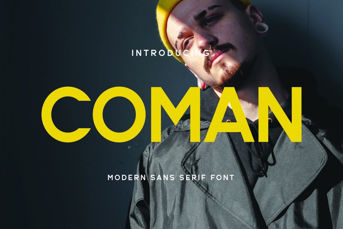 Coman Font preview