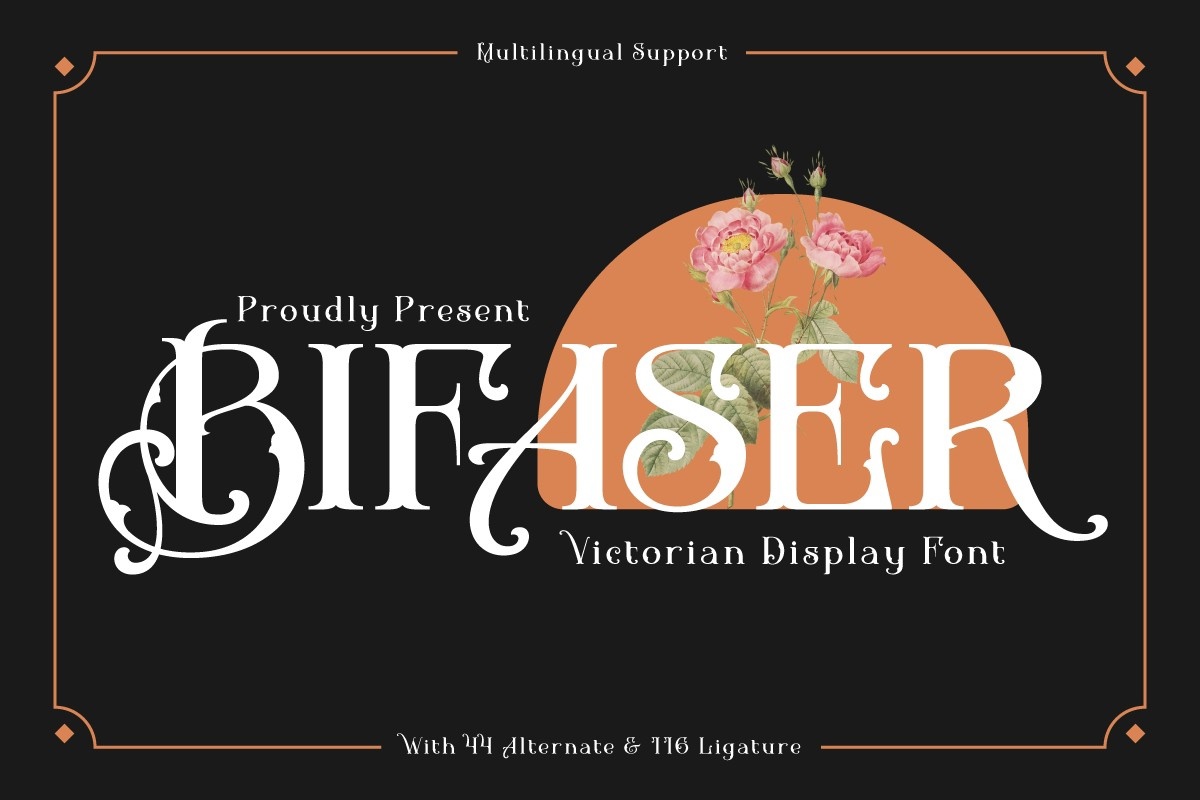 Bifaser Font preview