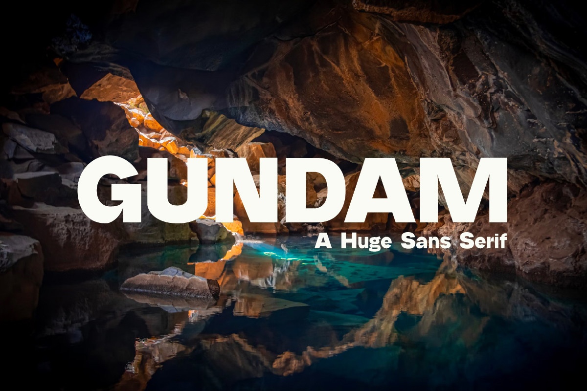 Gundam Regular Font preview