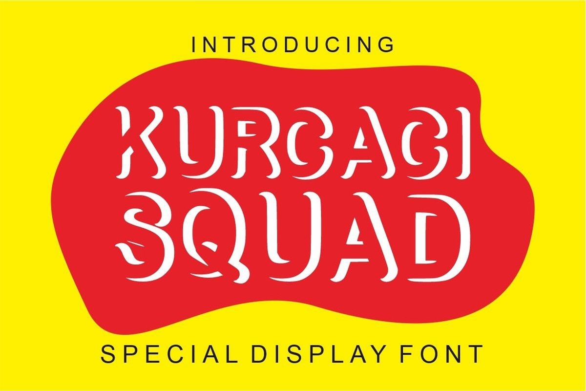 Kurcaci Squad Font preview