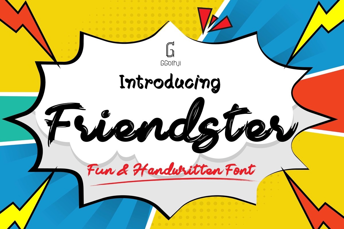 Friendster Black Font preview
