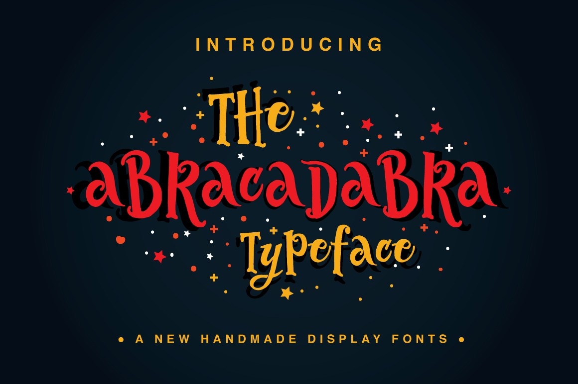 Abracadabra Typeface Regular Font preview
