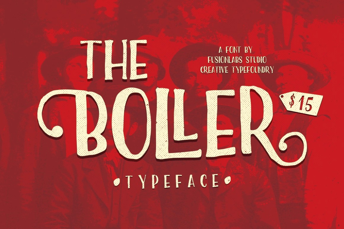 Boller Typeface Regular Font preview