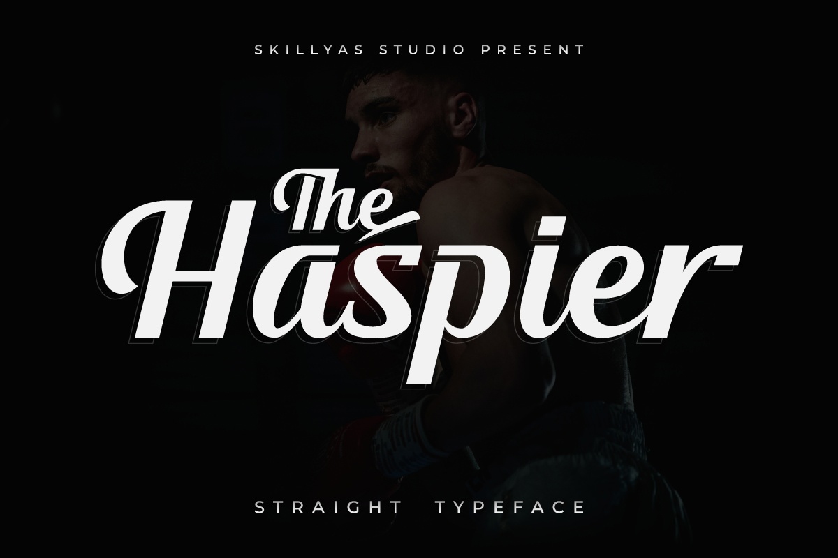 The Haspier Font preview
