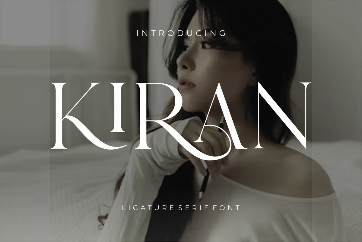 Kiran Regular Font preview