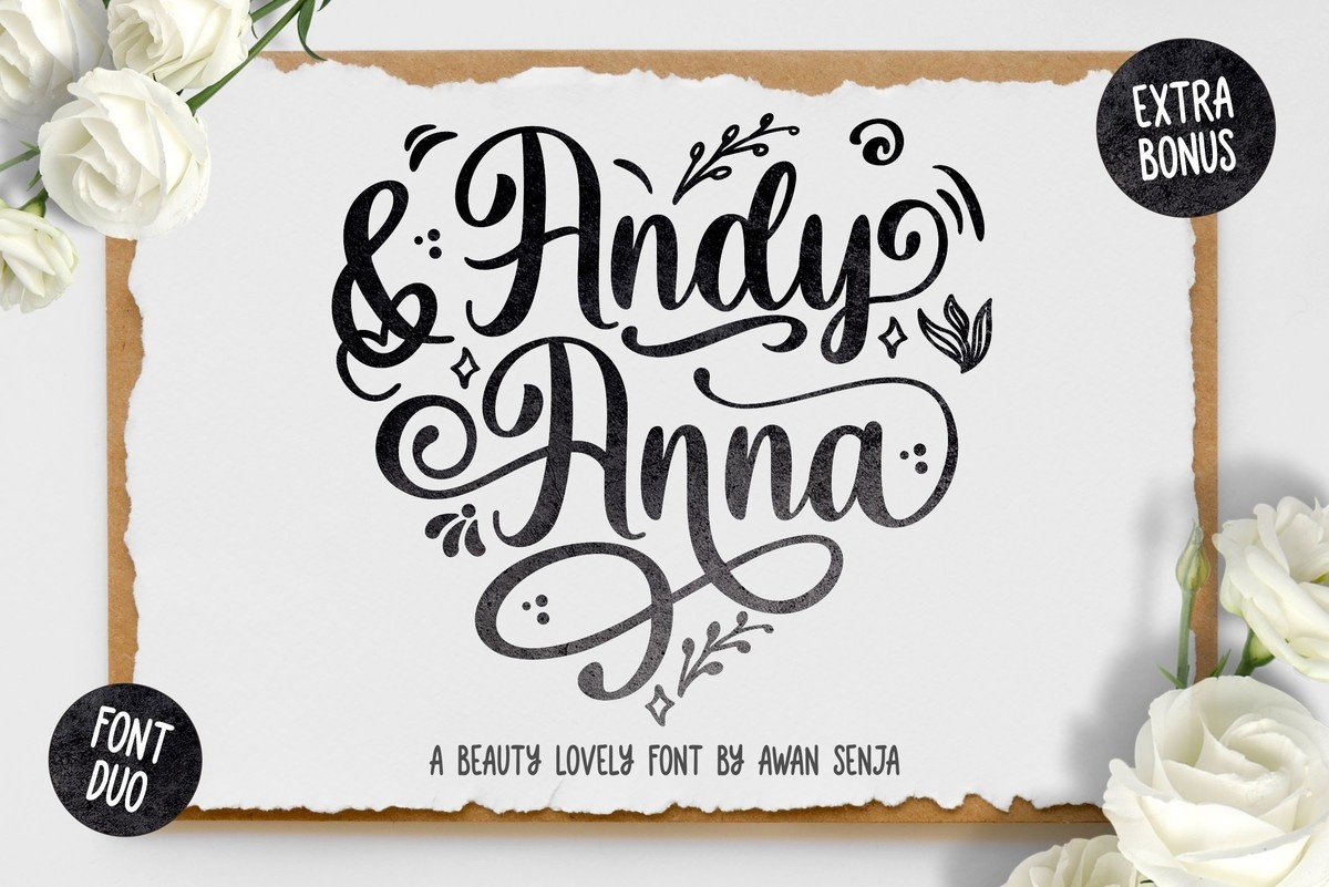 Andy & Anna Font preview