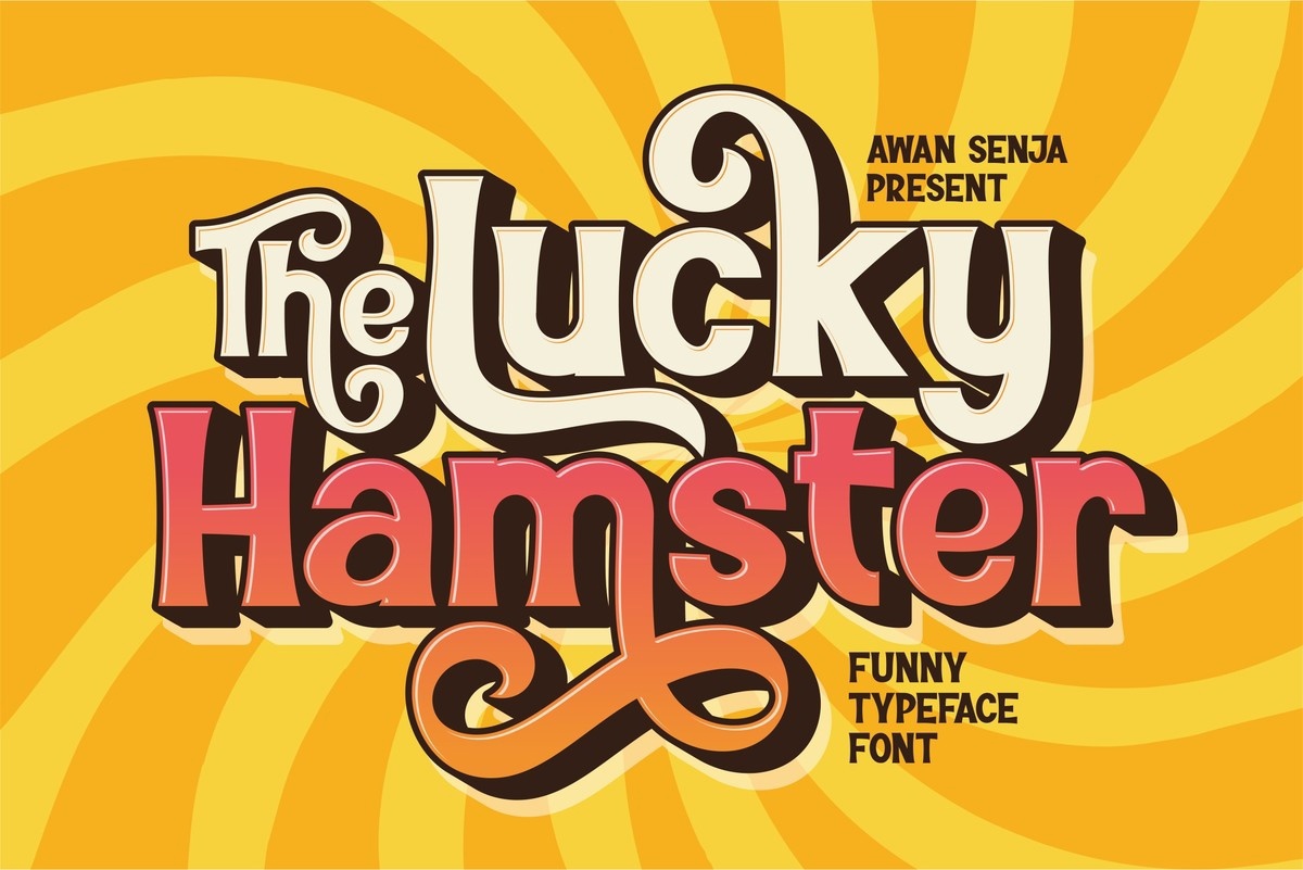 The Lucky Hamster Font preview