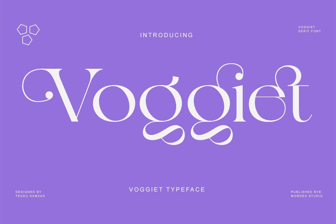 Voggiet Regular Font preview