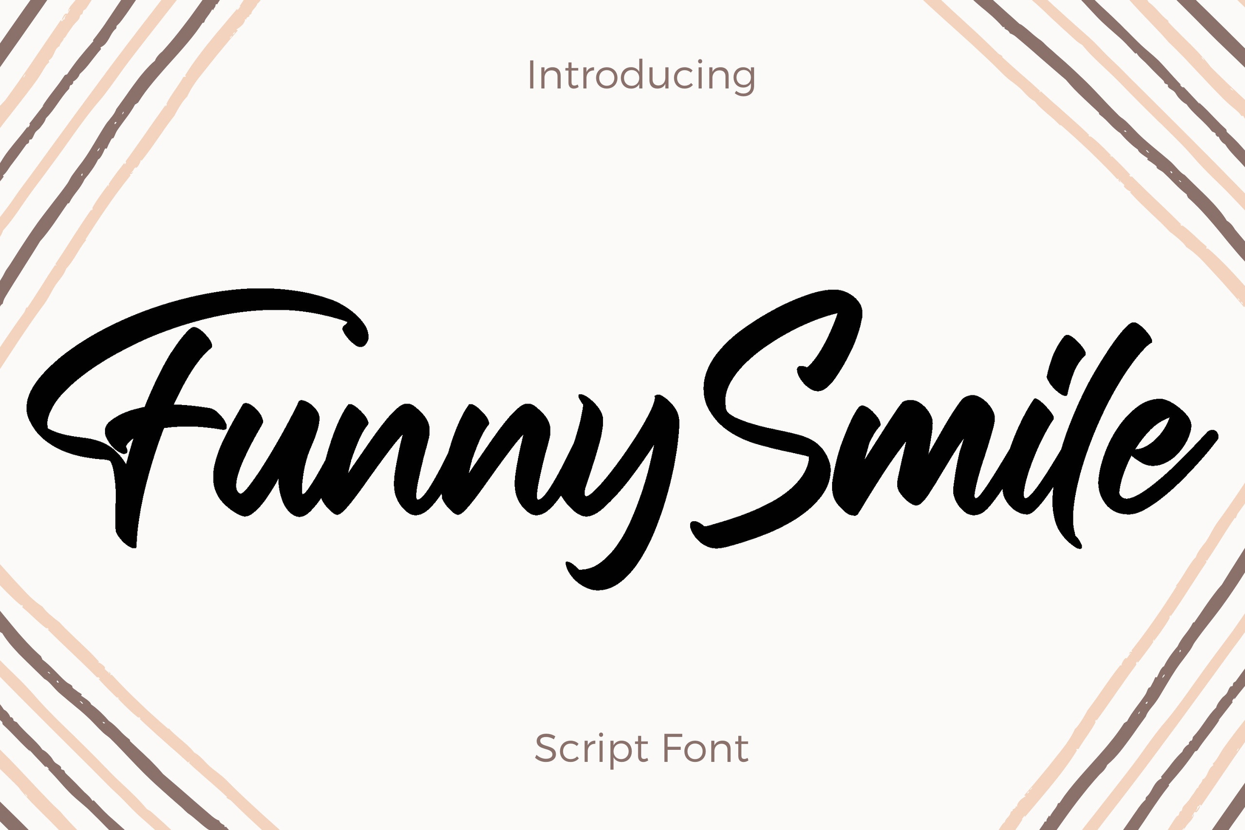 FunnySmile Font preview