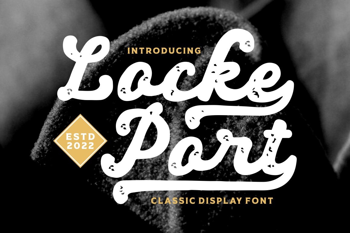 Locke Port Font preview