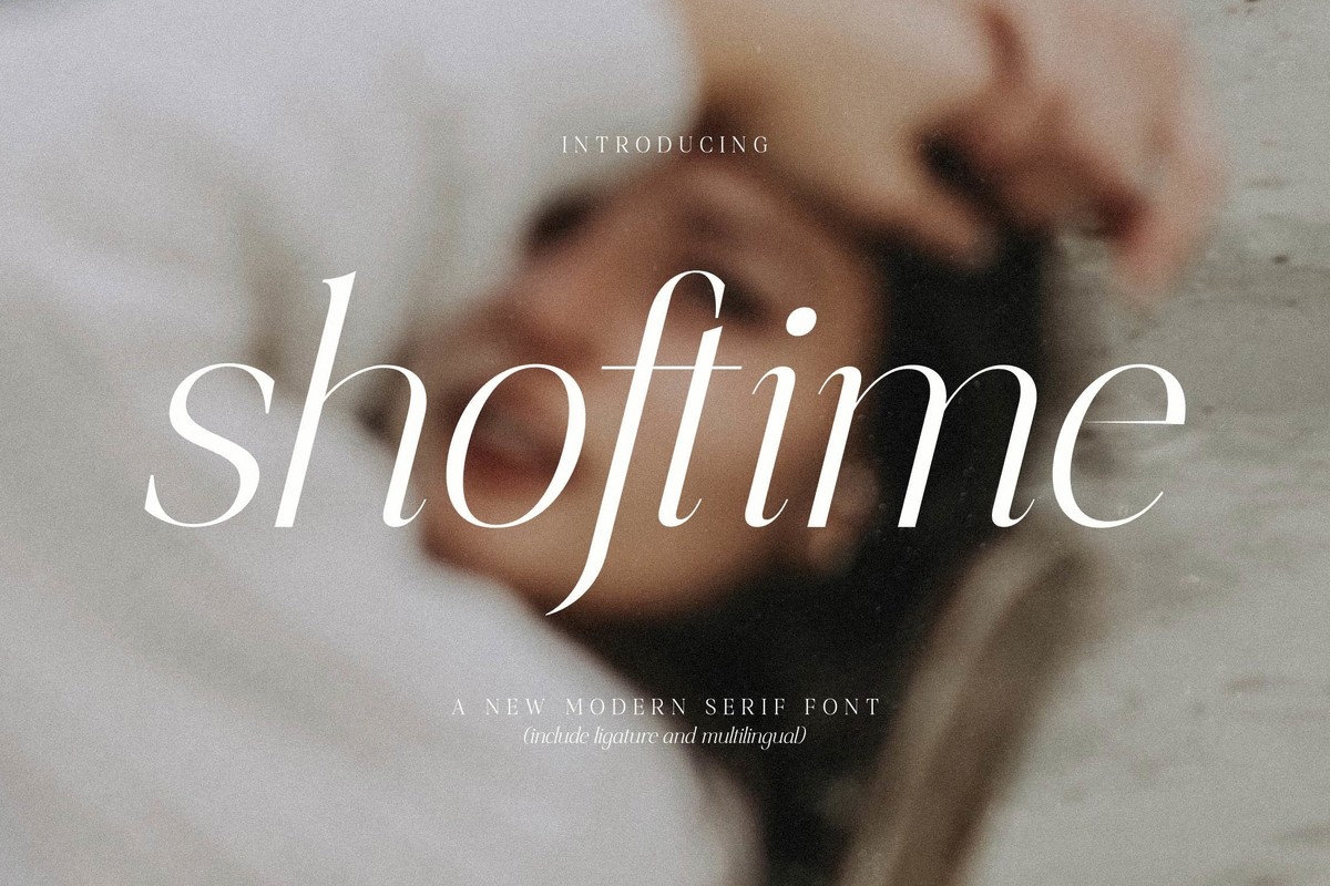 Shoftime Italic Font preview