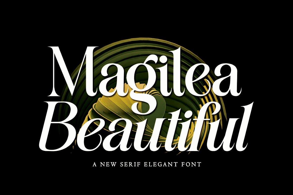 Maligea Beautiful Font preview