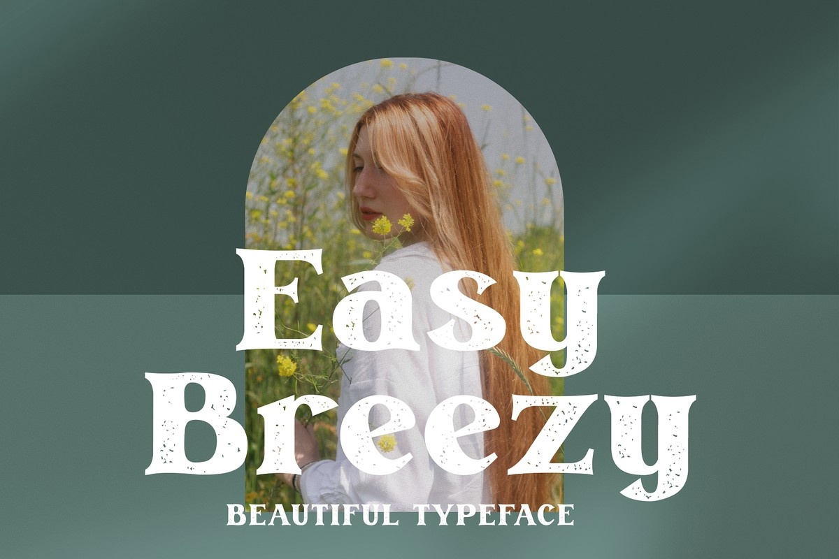 Easy Breezy Font preview