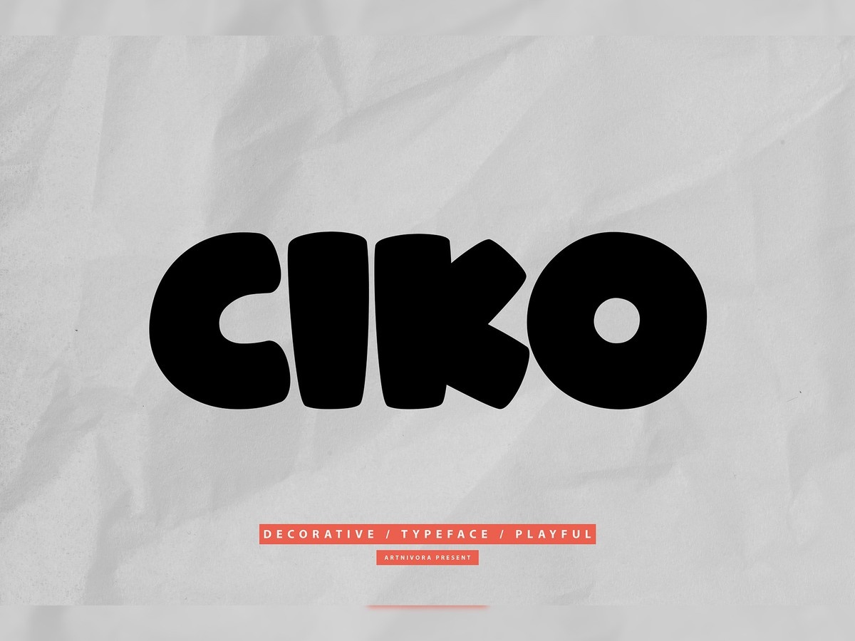 Ciko Font preview