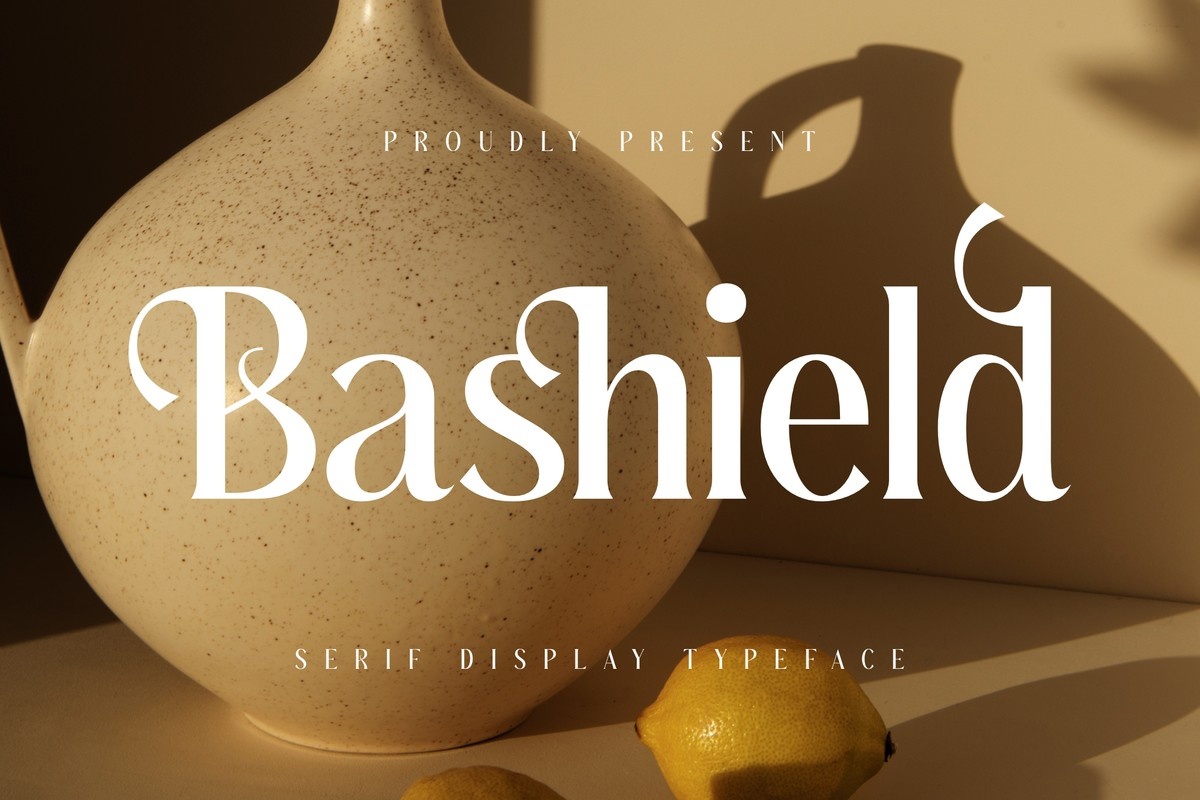 Bashield Regular Font preview