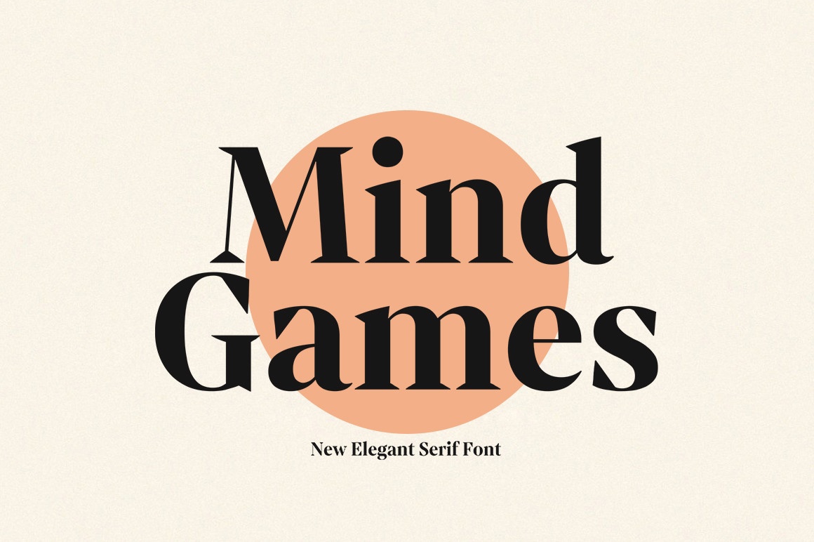 Mind Games Font preview