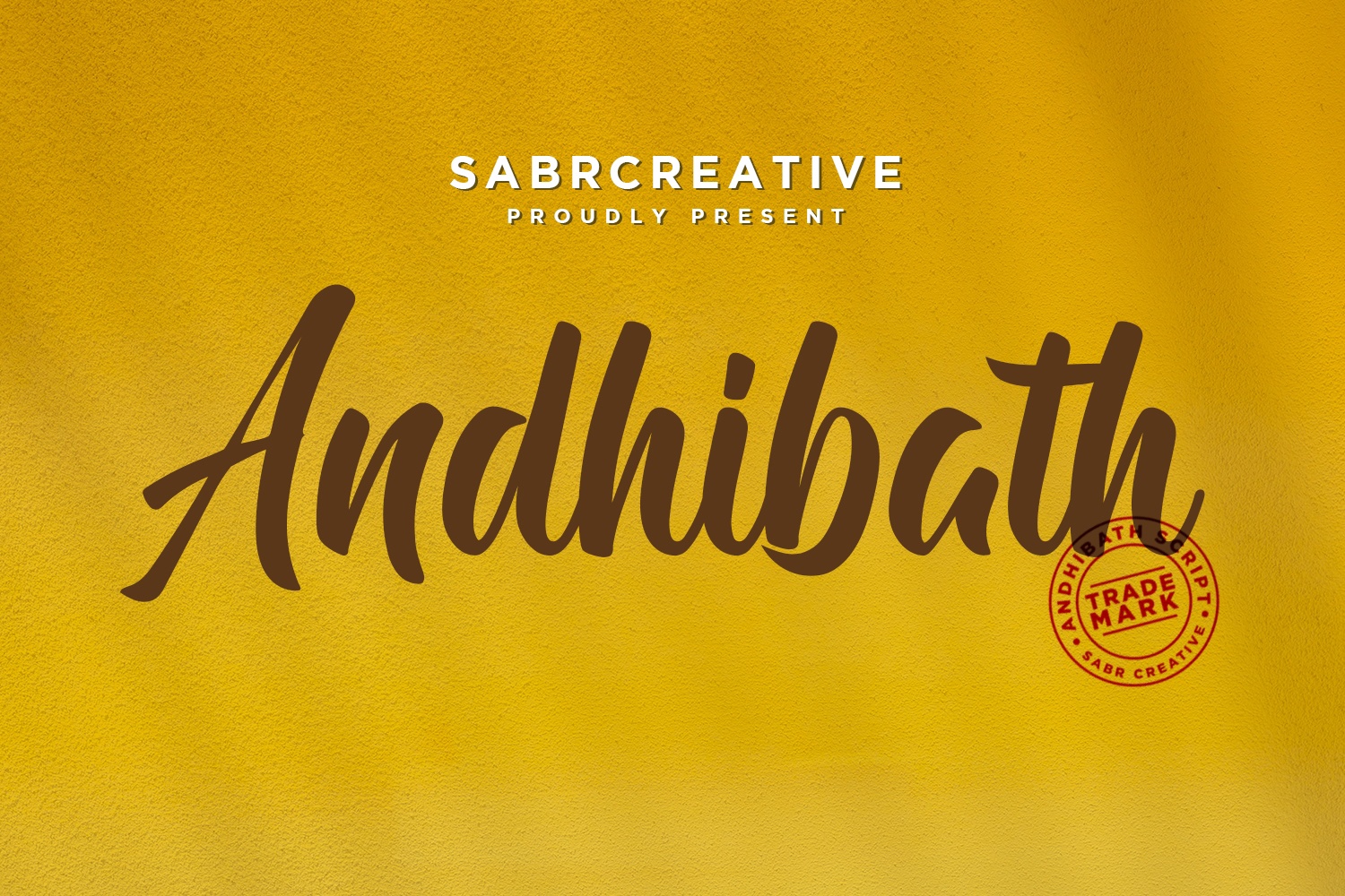 Andhibath Regular Font preview