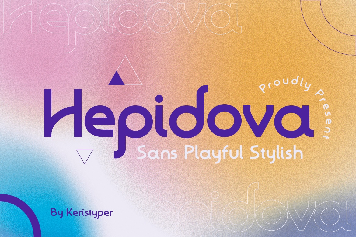 Hepidova Font preview