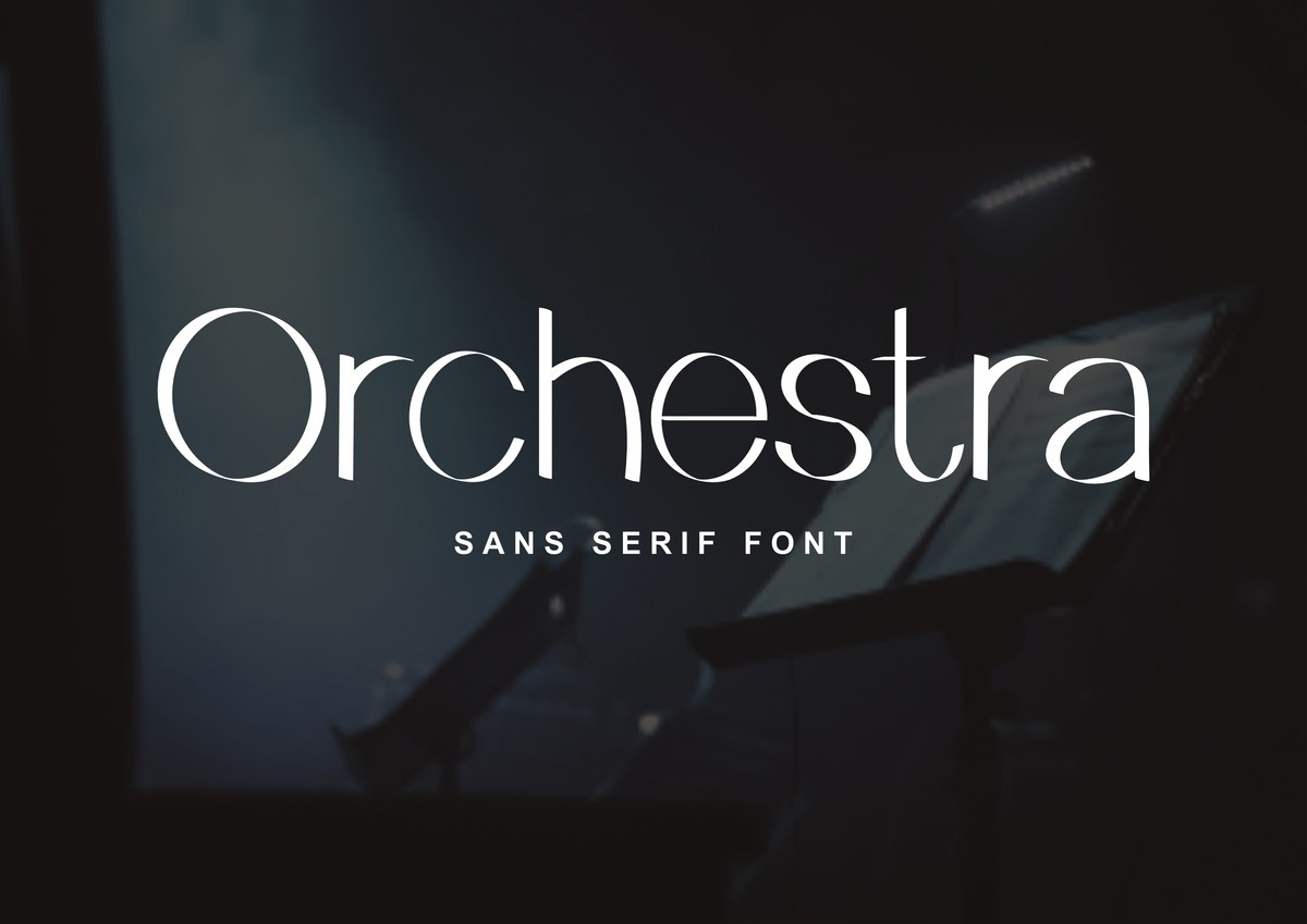 Orchestra Regular Font preview