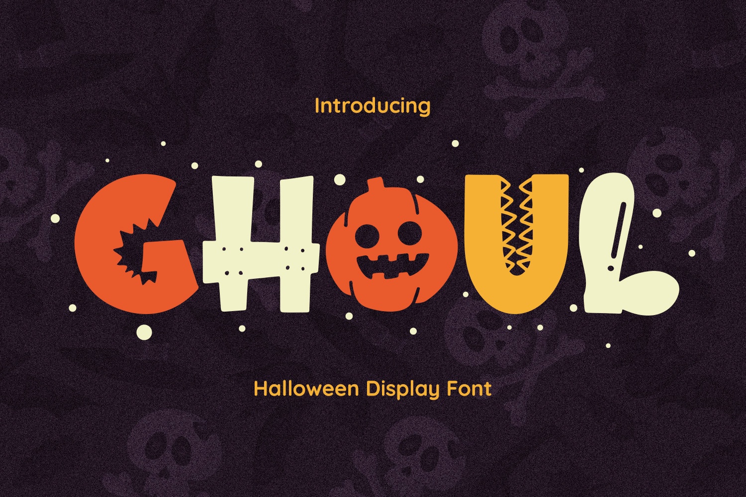 Ghoul Font preview