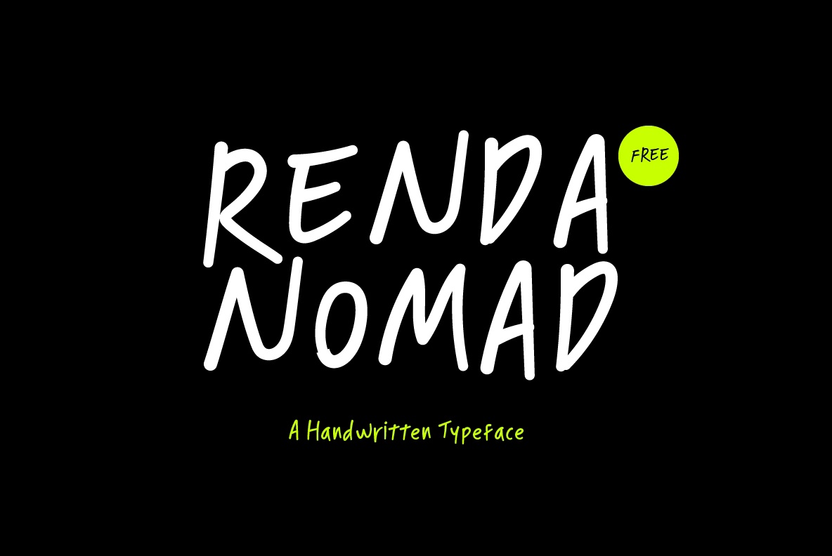 Renda Nomad Font preview