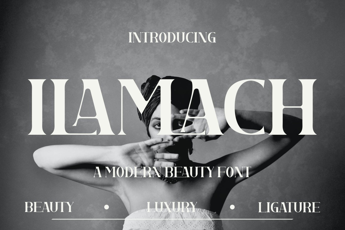 Ilamach Regular Font preview