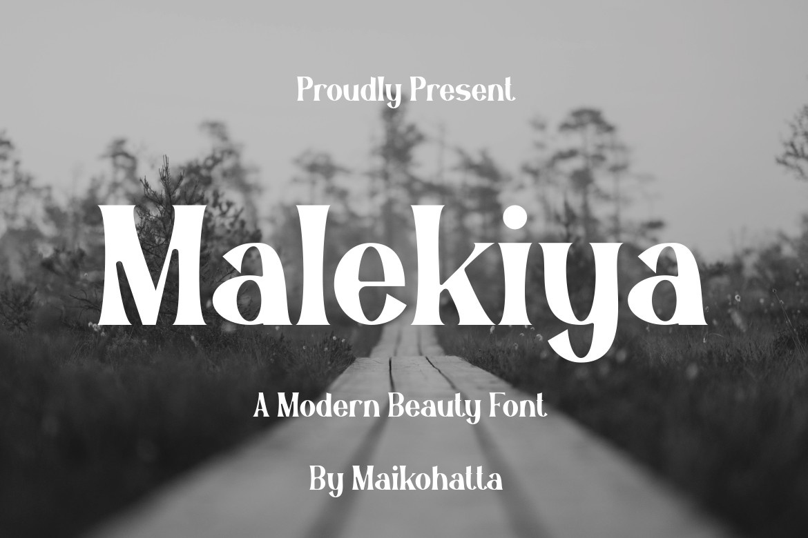 Malekiya Regular Font preview