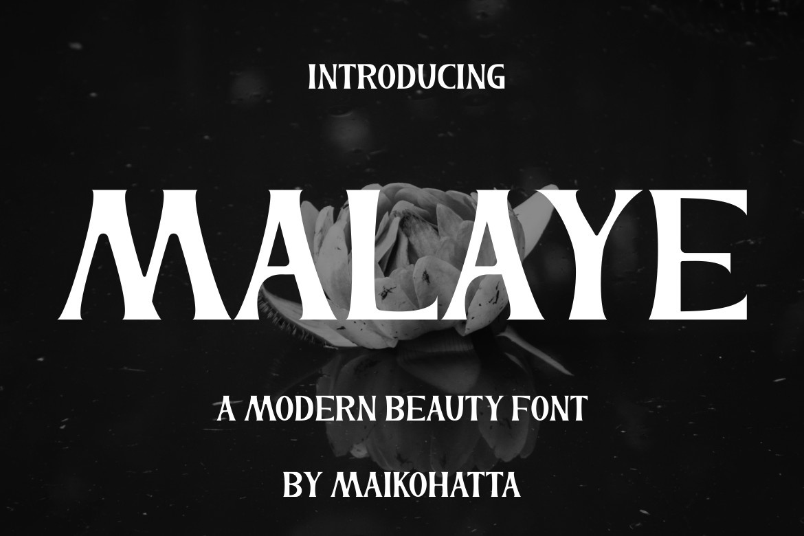 Malaye Regular Font preview