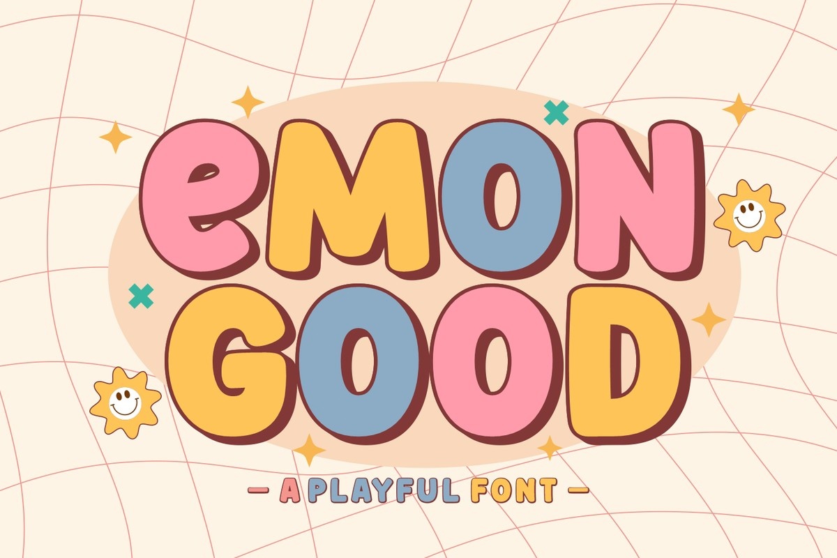 Emon Good Regular Font preview