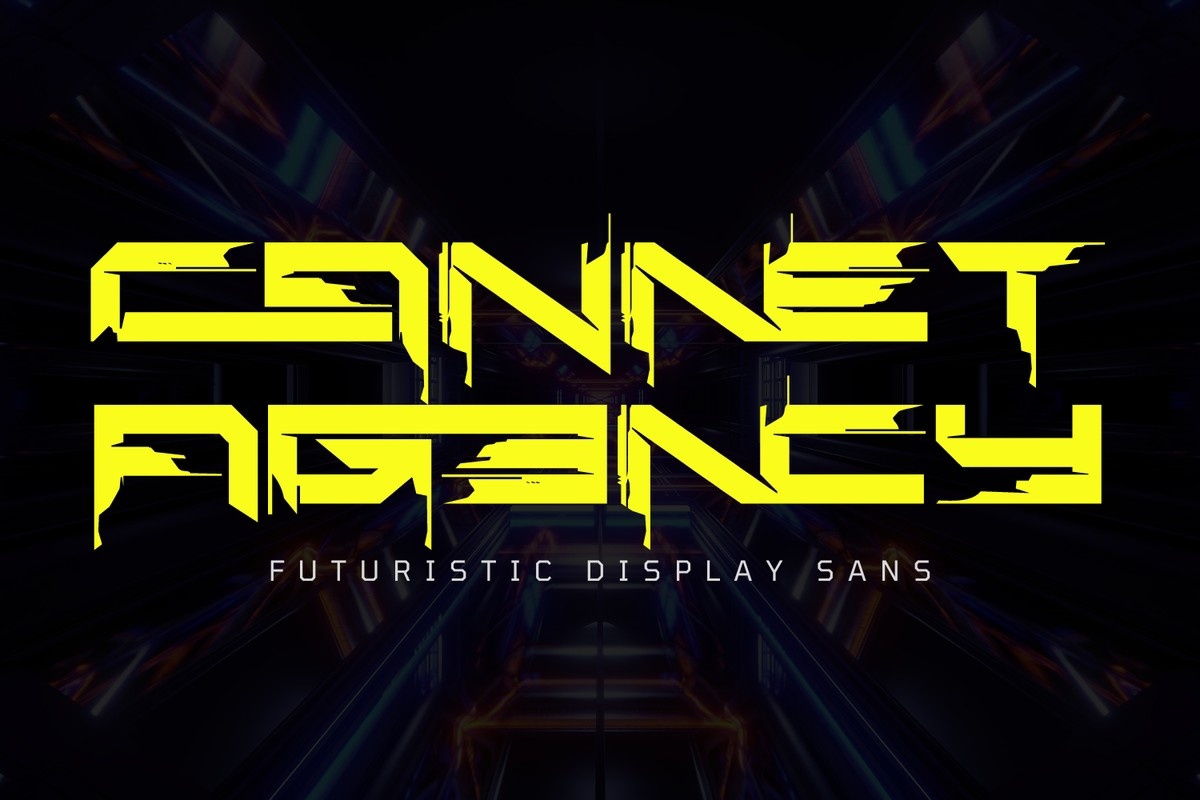 Cannet Agency Font preview