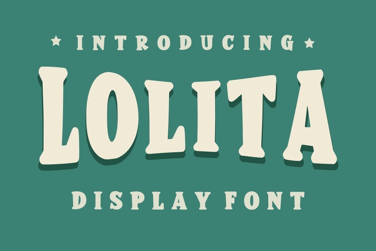 Lolita Font preview