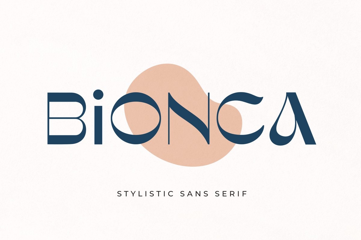Bionca Regular Font preview