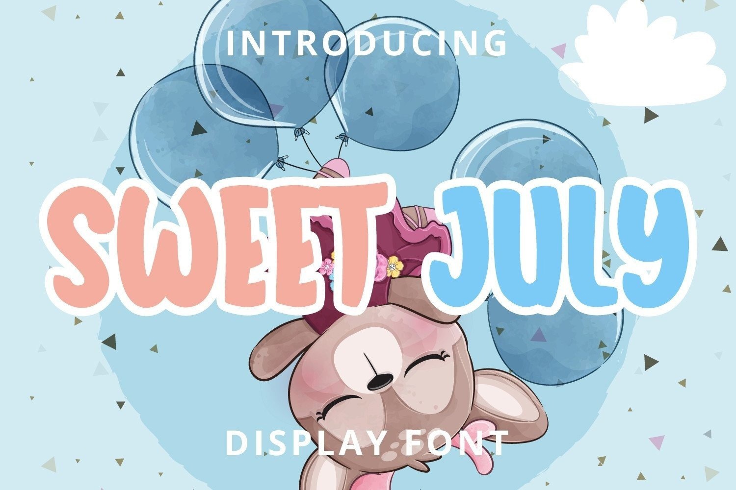 Sweet July Font preview